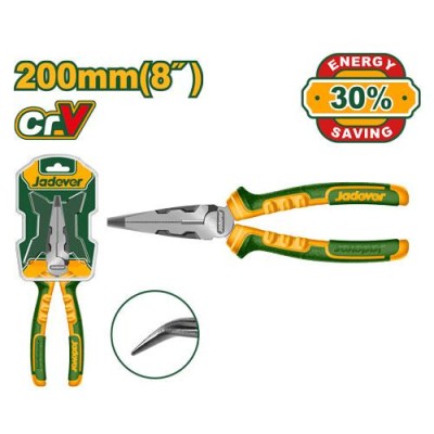 JADEVER გრძელცხვირა (მოხრილი) 200მმ  JDPL4718