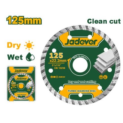 JADEVER გრანიტის საჭრელი დისკი 125 მმ JDDC3K03