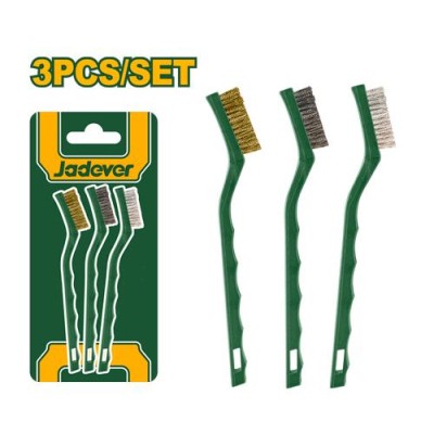 JADEVER ხელის ჯაგრისების ნაკრები 3ც.-იანი JDBH3607