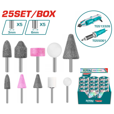 სახეხი მანქანის საცვლელი პირები 25ც  TAKB1001