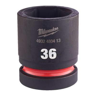 4932480413 - 1" SHOCKWAVE™ ექვსკუთხა დარტყმის ბუდე, მოკლე, მეტრული, 36 მმ
