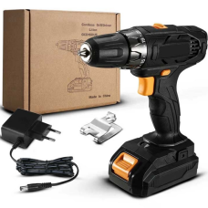 ბურღ-სახრახნისი POWERTECH CD180-1 LIB (0-1500 RPM)