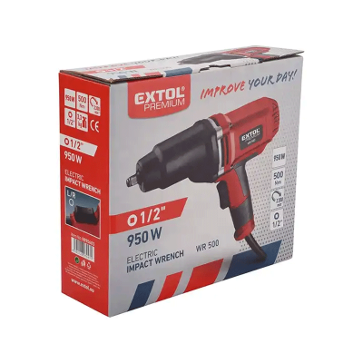 დარტყმითი ქანჩსახრახნი EXTOL 8890606 (950W) დარტყმითი ქანჩსახრახნი EXTOL 8890606 (950W)