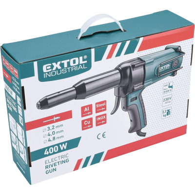 მოქლონის პისტოლეტი EXTOL 8794550 (400W) მოქლონის პისტოლეტი EXTOL 8794550 (400W)