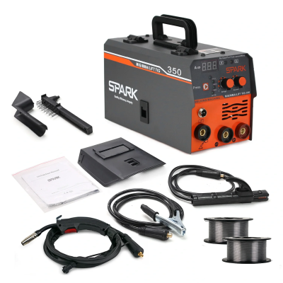 კემპისა და შედუღების აპარატი MIG/MMA/TIG 3 ფუნქციით SPARK MIG350