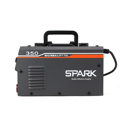 კემპისა და შედუღების აპარატი MIG/MMA/TIG 3 ფუნქციით SPARK MIG350 კემპისა და შედუღების აპარატი MIG/MMA/TIG 3 ფუნქციით SPARK MIG350