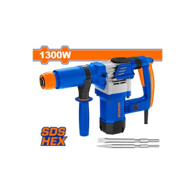 ელექტრო პნევმატური ბურღი (პერფორატორი) 1300W SDS-MAX (WDB1D45) WADFOW ელექტრო პნევმატური ბურღი (პერფორატორი) 1300W SDS-MAX (WDB1D45) WADFOW