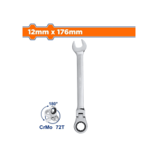 ქანჩის მოსახსნელი მოქნილი ხრუტუნა თავით 12 მმ (WSA6112) WADFOW