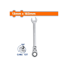 ქანჩის მოსახსნელი მოქნილი ხრუტუნა თავით 13 მმ (WSA6113) WADFOW