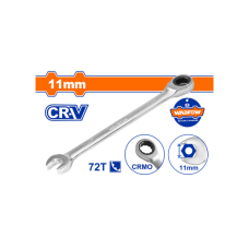 ქანჩის მოსახსნელი ჭრიალა თავით 11 მმ (WSA5111) WADFOW