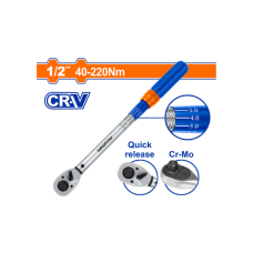 ქანჩის მოსახსნელი (ტრეშოტკა) მოჭერის კონტროლით 1/2" (WWQ1D12) WADFOW