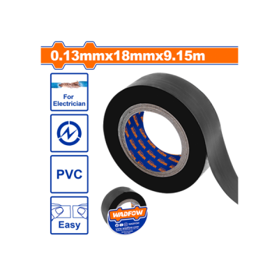 საიზოლაციო ლენტი 0.13მმX18მმX9.15მ PVC (WPN1103) WADFOW