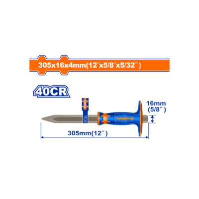 ბეტონის სატეხი ხელსაწყო წვეტით (WCC2313) WADFOW