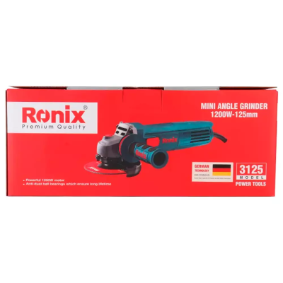 ელექტრო კუთხსახეხი (ბარგალკა) Ronix-3125 125mm 1200w ელექტრო კუთხსახეხი (ბარგალკა) Ronix-3125 125mm 1200w