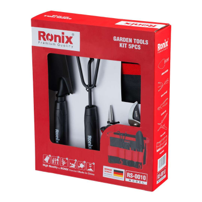 ბაღის ინსტრუმენტების ნაკრები Ronix RS-0010 5ც RONIX rs-0010 ბაღის ინსტრუმენტების ნაკრები Ronix RS-0010 5ც RONIX rs-0010