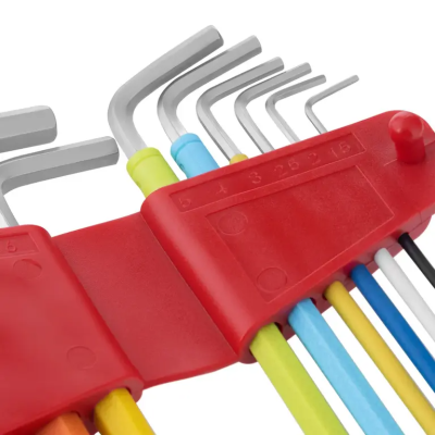 ელექტრიკოსის ექვსკუთხა გასაღებების ნაკრები 9pcsCr-V RONIX rh-2042