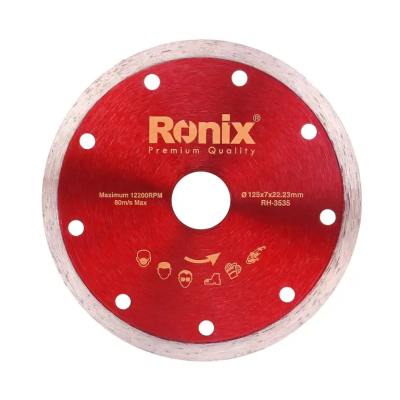 ერამიკული ფილის საჭრელი დისკი Ronix RH-3537, 230×22.2×7 მმ ერამიკული ფილის საჭრელი დისკი Ronix RH-3537, 230×22.2×7 მმ