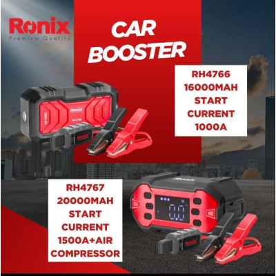 მანქანის დაქოქი კომპრესორით 20000 mAh RONIX RH-4767