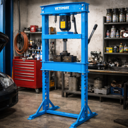 ჰაერის ჰიდრავლიკური პრესი პნევმატური 20TON HSP20 RS4-V3.HSP20 კომპრესორის მხარდაჭერით