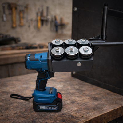 დრელი ბატარიაზე სადენის გამტანი ტროსით +30M 198V 6AH