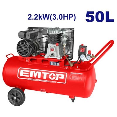 EMTOP ჰაერის კომპრესორი 50ლ, 2.2კვ EACPB30502