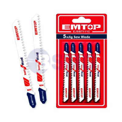 EMTOP ბეწვახერხის პირები ხისთვის 74მმ EJSBT111C