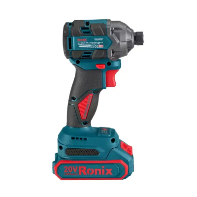 უსადენო იმპულსური სახრახნისი Ronix-8671 20V 230 Nm უსადენო იმპულსური სახრახნისი Ronix-8671 20V 230 Nm