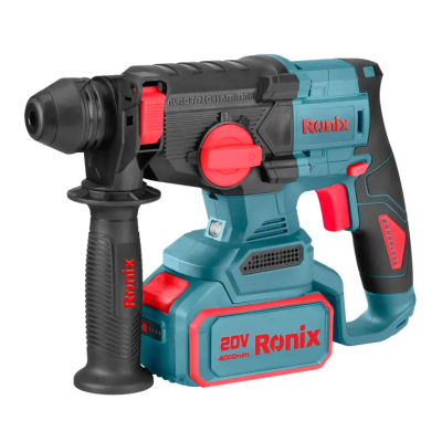 უსადენო უნახშირო პერფორატორი Ronix-8678 20V 2.5J RONIX 8678 უსადენო უნახშირო პერფორატორი Ronix-8678 20V 2.5J RONIX 8678