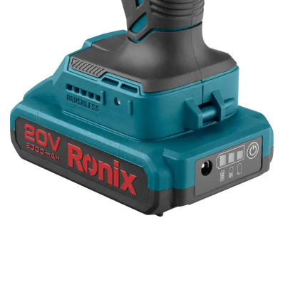 უნახშირო დარტყმითი სახრახნისი Ronix-8900 20V ელემენტის გარეშე RONIX 8900