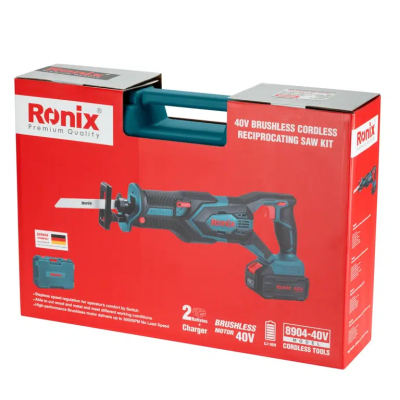 უსადენო ორმხრივი ხმალა ხერხი RONIX 8904 40v RONIX 8904-40v უსადენო ორმხრივი ხმალა ხერხი RONIX 8904 40v RONIX 8904-40v
