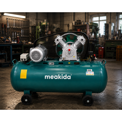 ჰაერის კომპრესორი (ზეთიანი) MEAKIDA 20/100 (500 L, 7.5KW) ჰაერის კომპრესორი (ზეთიანი) MEAKIDA 20/100 (500 L, 7.5KW)