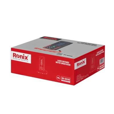 ლაზერული მანძილმზომი Ronix RH-9353G, 100მ მწვანე სხივი