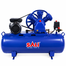 ჰაერის კომპრესორი ზეთიანი 200L 3KW 360L/MIN 8 Bar Q010200F 73200F SALI