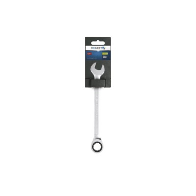 HT1R008 ქანჩგასაღები ორმხრივი ხრუტუნა Combination ratchet spanner, CrV steel, 8 mm, 72T