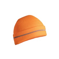 HT5K482 ქუდი SULM knitted hat orange universal size (57-61 cm)