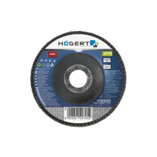 HT8D051 ზუმფარა სახეხი დისკი Flap disc depressed 125x22,4 G 40 HÖGERT (10/100)