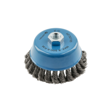 HT7D735 ჯაგრისი მეტალის 100 mm, M14, steel wire, 0.5mm