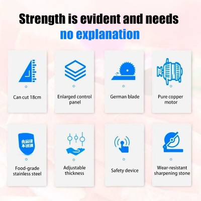 ელექტრო ძეხვის საჭრელი სლაისერი 200M 210W-220V