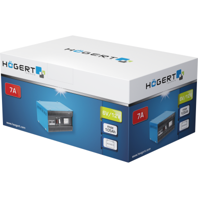 HT8G611 დამტენი მოწყობილობა 6V/12V Hogert (2/4) HT8G611 დამტენი მოწყობილობა 6V/12V Hogert (2/4)