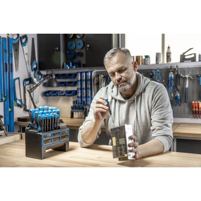 HT1S099 სახრახნისების ნაკრები 114 ცალი Screwdrivers set 114 pcs (3/6)